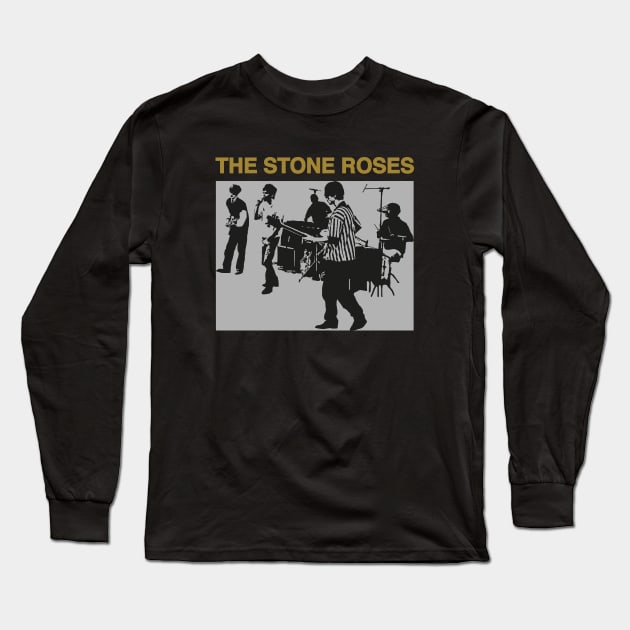 Stone Roses Long Sleeve T-Shirt by ProductX